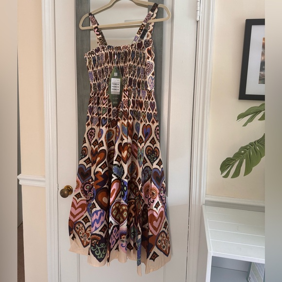 FARM Rio Multicolor Heart Pattern Dress - Picture 10 of 16